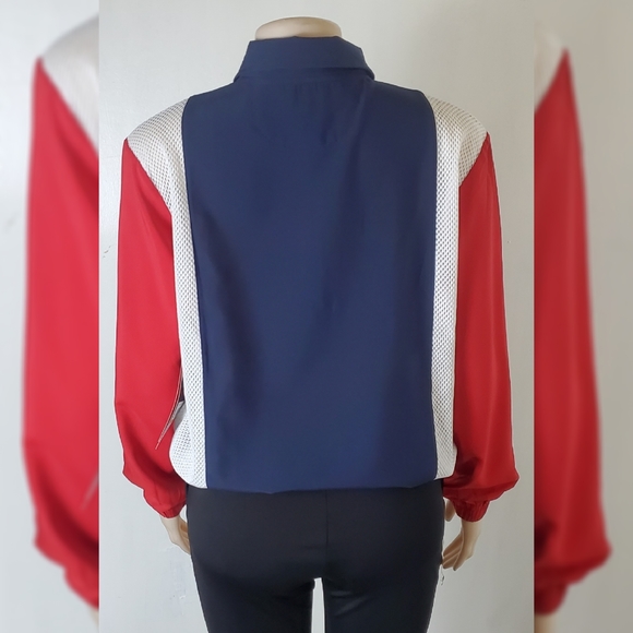 NWT FILA WINDBREAKER JACKER WOMEN'S MULTICOLOR - Picture 4 of 8